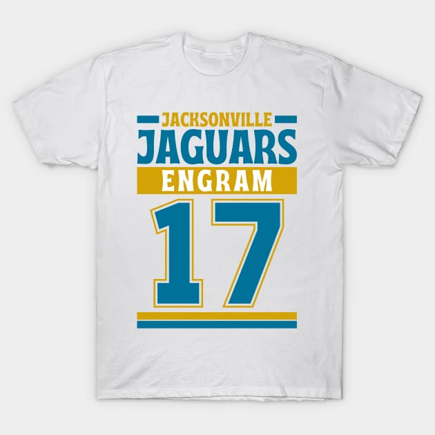 Jacksonville Jaguars Engram 17 American Football Edition 3 T-Shirt by Astronaut.co